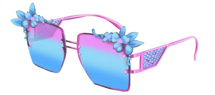 Multi-colored glasses