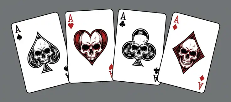 playing card deck with alternative designs 