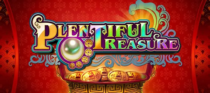 Plentiful Treasures logo from Slotocash casino
